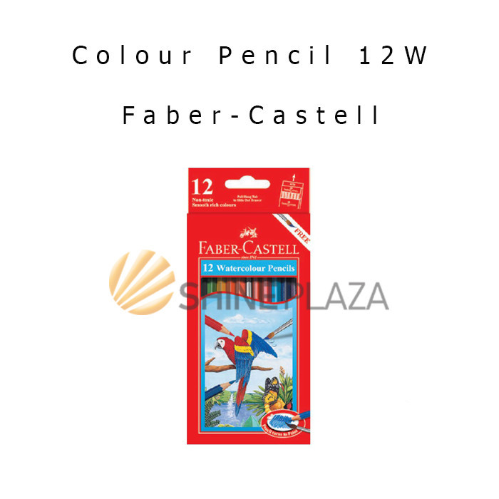

PENSIL WARNA FABER CASTELL - 12 WATER COLOUR PANJANG