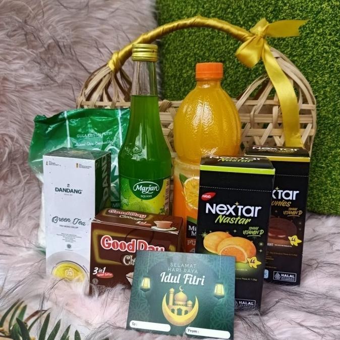 

Mubarak| Hampers Parcel Lebaran Sembako Berkualitas Elegan Hari Raya Idul Fitri