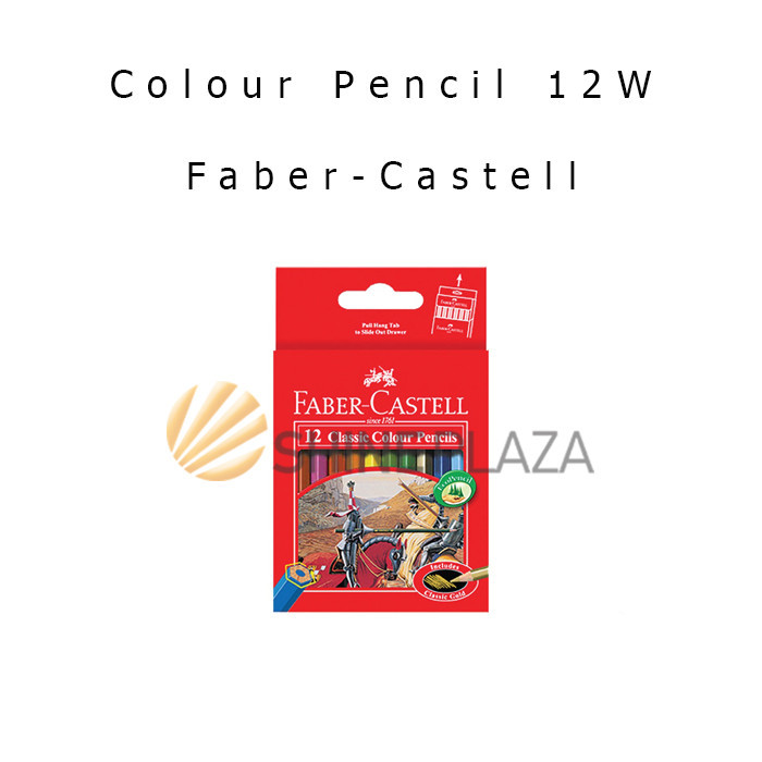 

PENSIL WARNA FABER CASTELL - 12 CLASSIC PENDEK