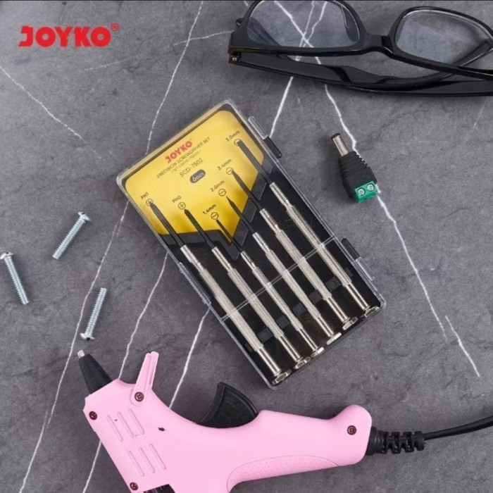 

OBENG SET / PRECISION SCREWDRIVER DENGAN UJUNG MAGNET JOYKO SCD-7502