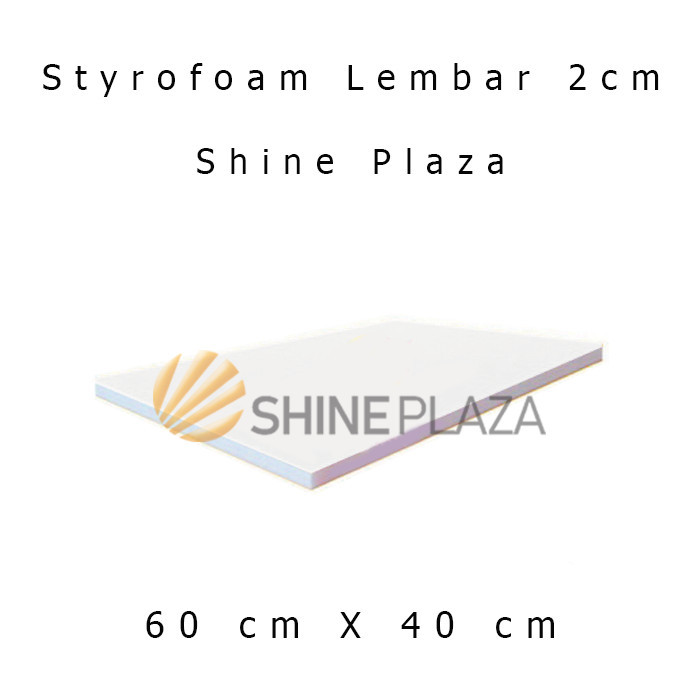 

STEROFOAM STYROFOAM GABUS BUSA LEMBARAN PUTIH POLOS 2CM