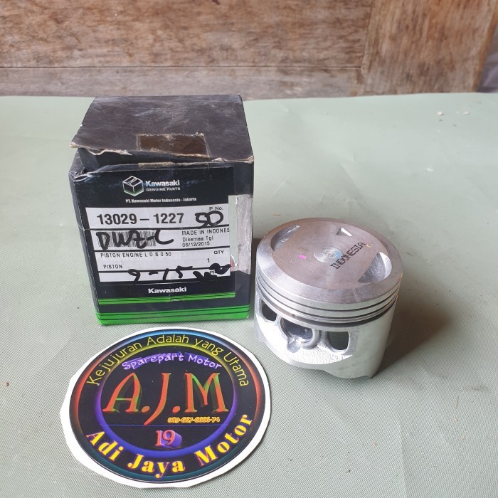 Piston Seher Kawasaki Kaze R Os 50 Original 13029-1227 Barang Langka