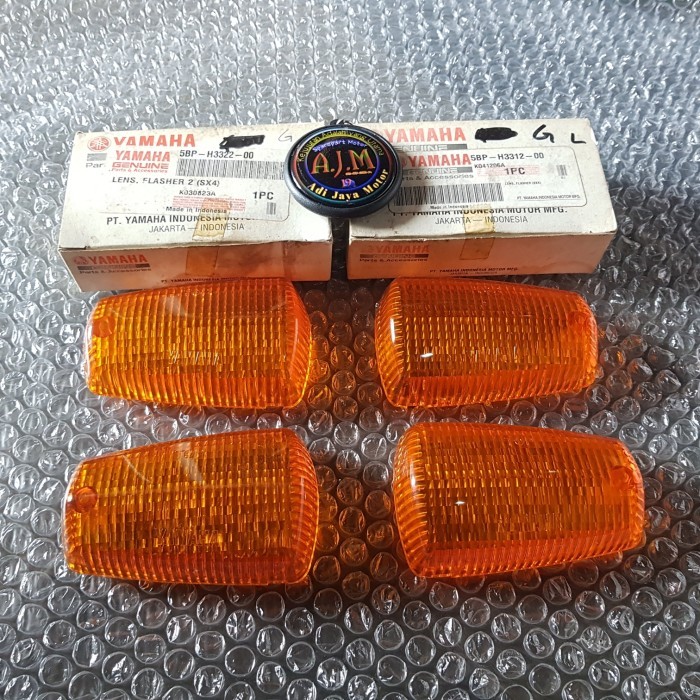 Mika Sen Sein Riting Depan Belakang Yamaha Rx King New Scorpio Ori Barang Langka