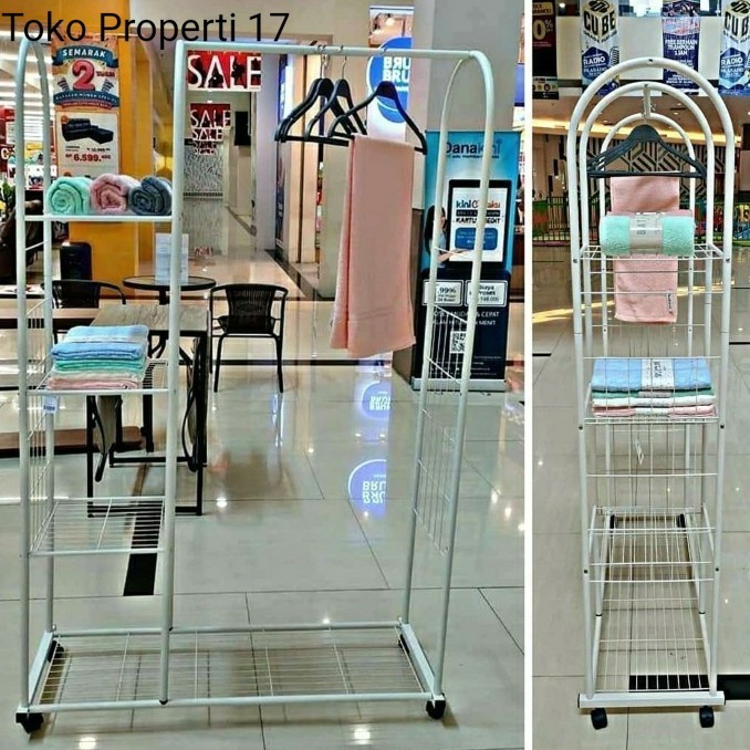TERLARIS gantungan baju dan rak sepatu informa clothes