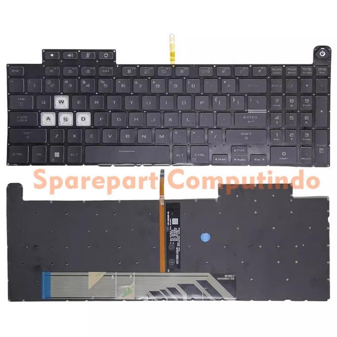 Keyboard Asus TUF Gaming F15 FX507 FX507Z FX507ZC FX507ZM FX507VV Backlight
