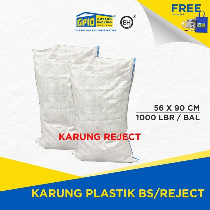 Karung Plastik BS / Reject 50kg 56x90
