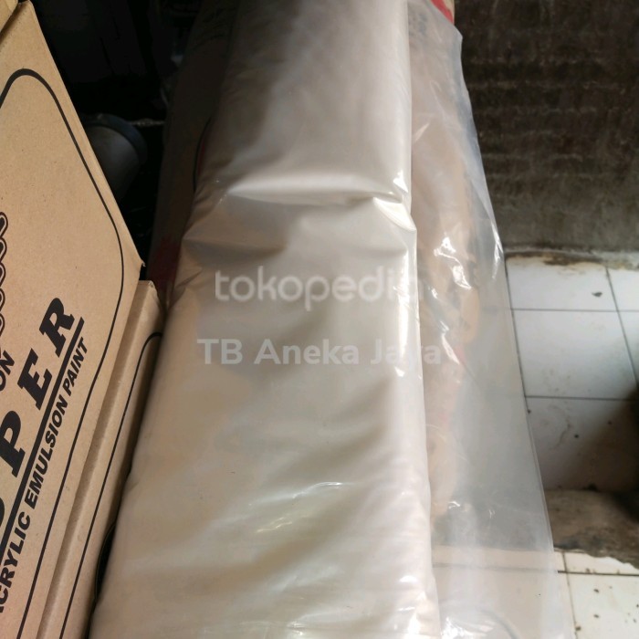 plastik cor bening tebal roll