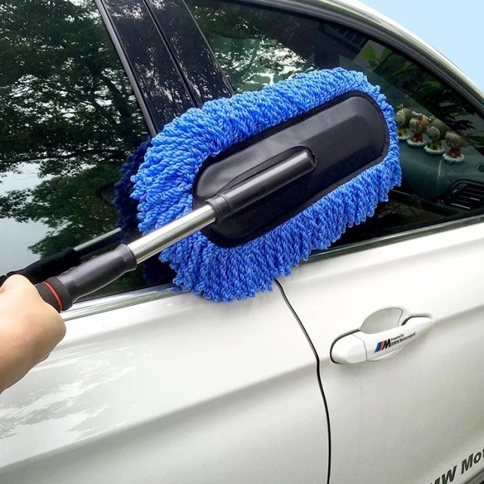 LAP CUCI MOBIL DEBU/KEMOCENG MICROFIBER bisa dipanjangkan Cendol Lebar