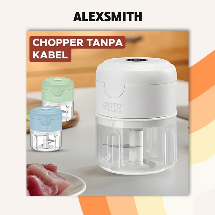 Goto Lucy Harper ni opper Blender Penggiling Bumbu DapurPortable