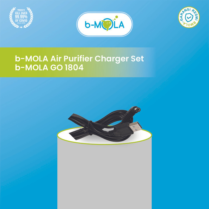 b-MOLA Air Purifier Charger Set b-MOLA GO 1804