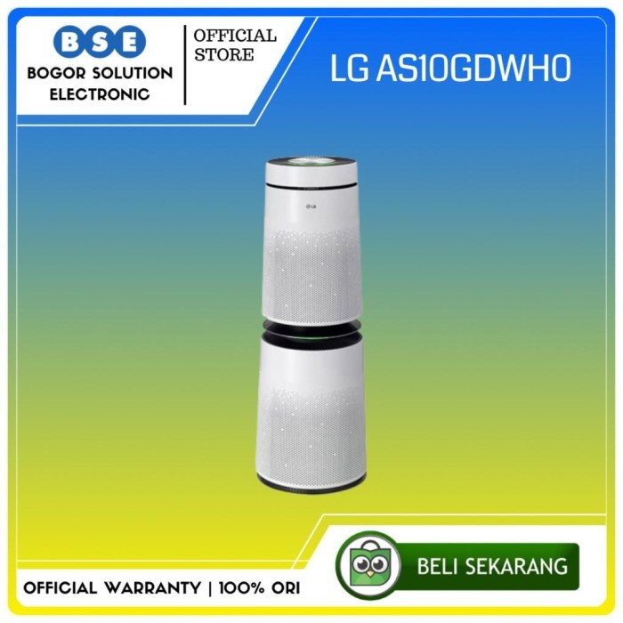 LG Air Purifier AS10GDWH0 100M LG PuriCare 360 Air Purifier [ORI]