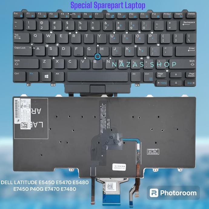 Keyboard Dell Latitude Dell Latitude 5480 5490 5491 7480 7490 Backlite
