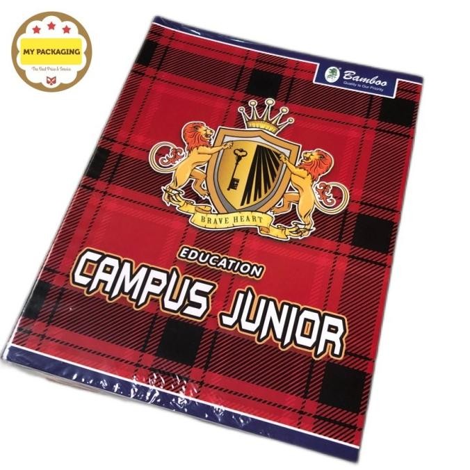 

,,,,,,,] Buku Tulis Kwarto 38 TEBAL 10 buku - Merek BAMBOO bukan SIDU