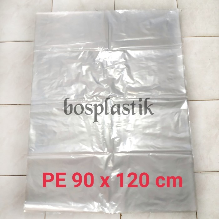 Kantong Plastik Bening Besar 90 x 120 cm PE 90x120 05 (1 kg)