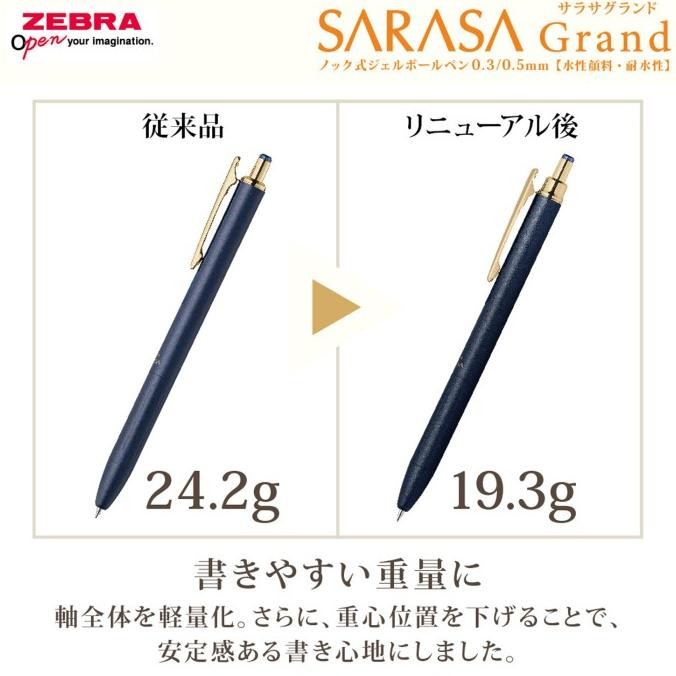 

Produk Baru!! Zebra Sarasa Grand New Version 0.3mm 0.5mm Vintage Retro Color Gel Ink Pen Pulpen Premium JJ57 JJH57