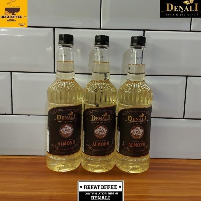 

almond syrup denali 750ml termurah