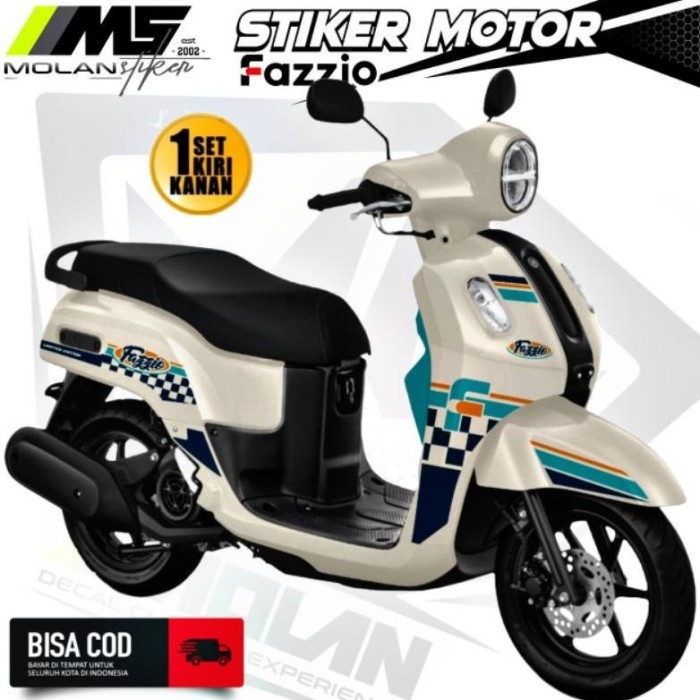 TERBARU Sticker Striping Variasi Yamaha Fazio 125 - Yamaha Fazio Hybrid Decal
