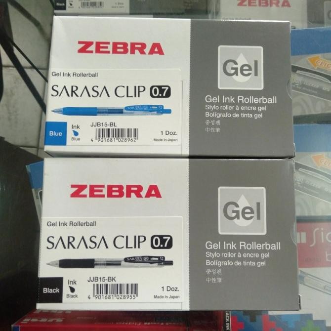 

Produk Baru!! Pulpen Gel Sarasa Clip 0.7 / Pack.