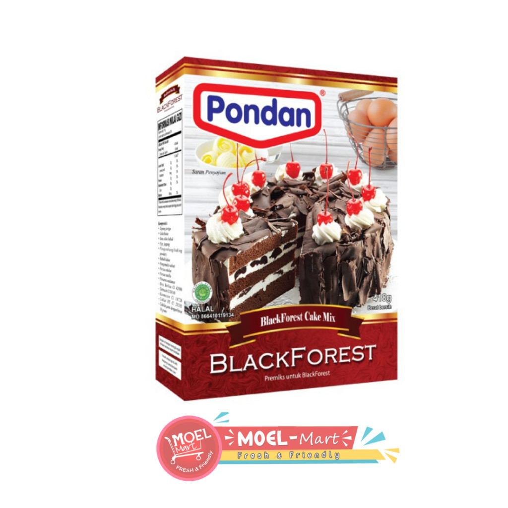 

PONDAN BLACK FOREST 400GR