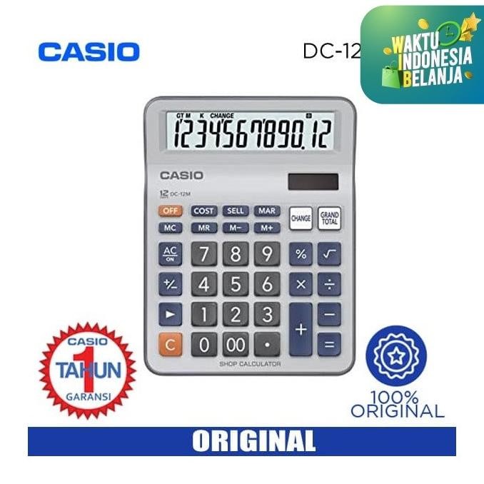 

Viral Casio Calculator DC 12 M Berkualitas