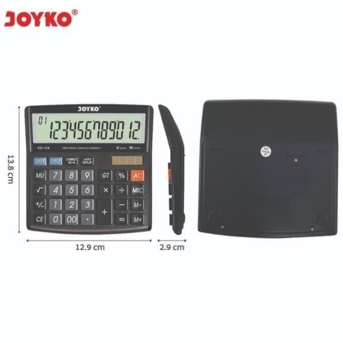 

Un04 JOYKO CC11A CHECK & CORRECT CALCULATOR - Kalkulator Meja CC 11A Termurah