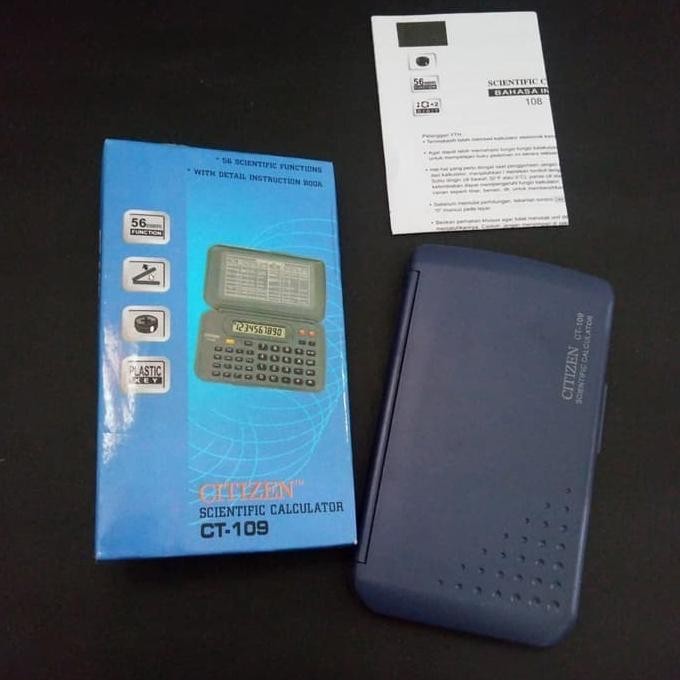 

fth- KALKULATOR CITIZEN CT 109 Scientific Calculator Kantong Saku Murah Hemat