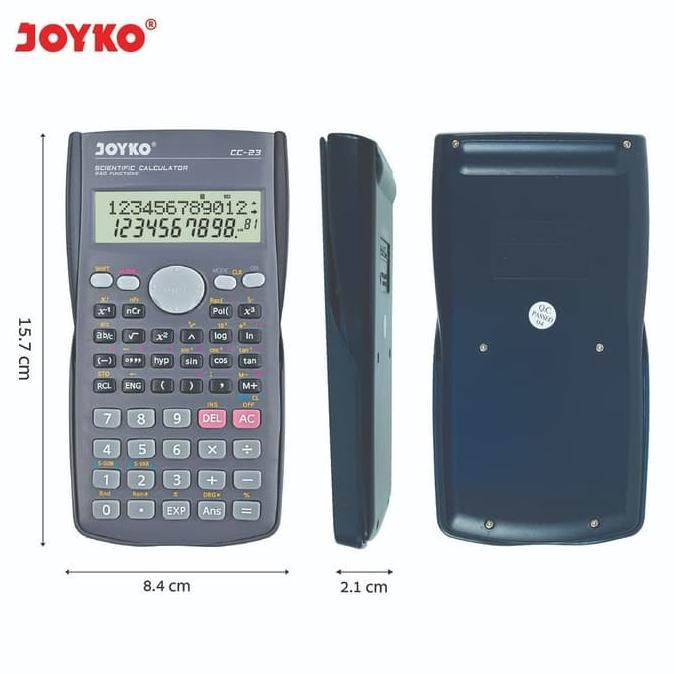

dh-68 Calculator Scientific Joyko CC-23 / Kalkulator Ilmiah / 240 Functions Sale