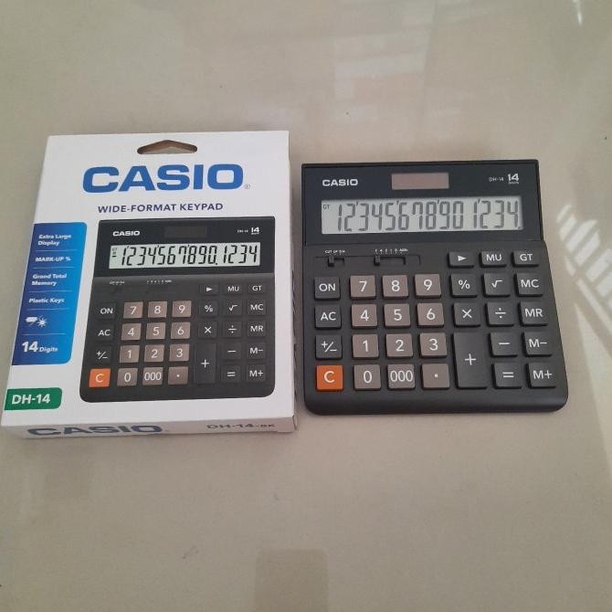 

hj-64 Kalkulator Casio DH-14 (14 Digit) Berkualitas