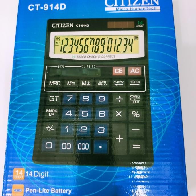 

rt-69 kalkulator citizen 914 D Termurah