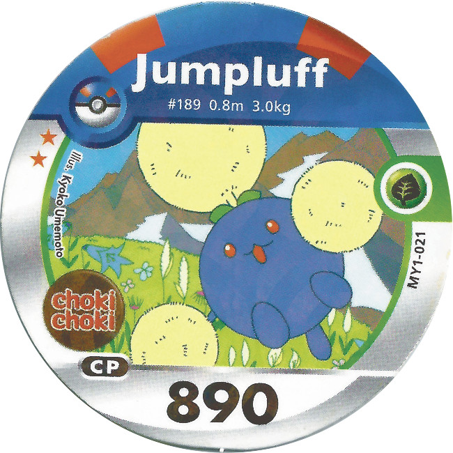 Kartu Pokemon Medalion Choki Choki Jumpluff