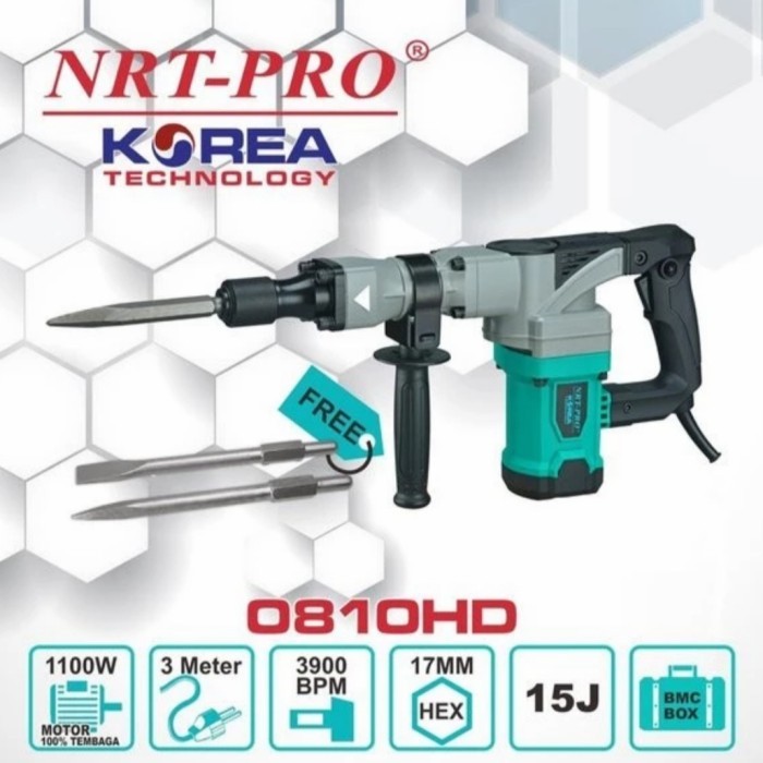 Barang Ready jack hammer nrt pro 0810 hd