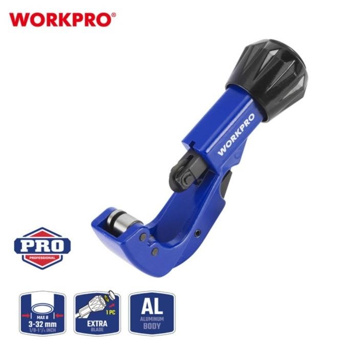 

Murah WORKPRO WP301005 Alumunium Tube Cutter 3-32mm (1/8-1/4") bex90 Berkualitas