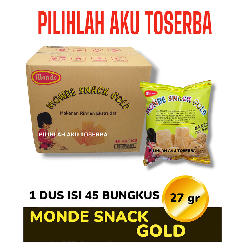 

STOK TERBATAS Monde Serena SNACK GOLD 30 gr - ( HARGA 1 DUS isi 45 pcs )