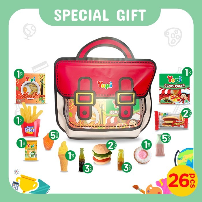 

PRODUK TERBATAS Yupi School Snack Bag BIG