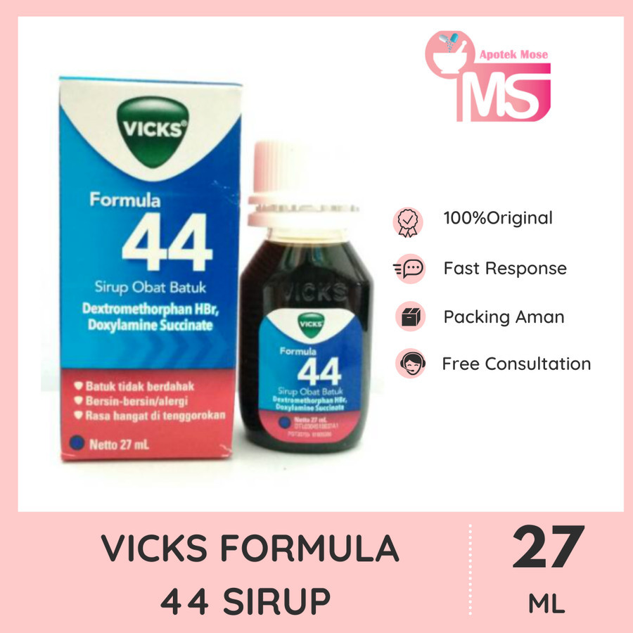 VICKS FORMULA 44 SIRUP 27 ML