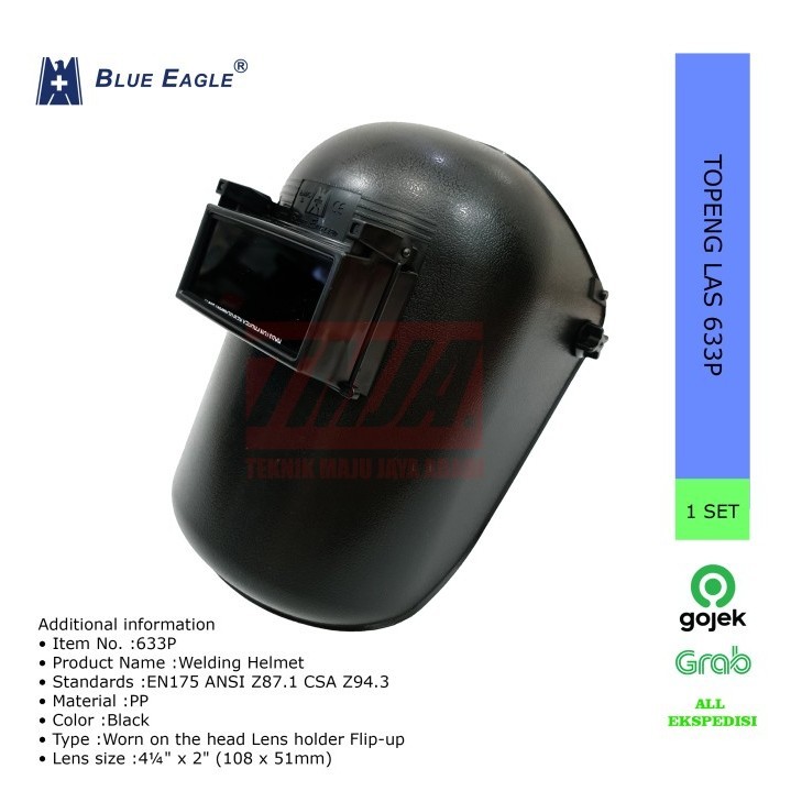 Blue Eagle Topeng Las / Kedok Las 633P