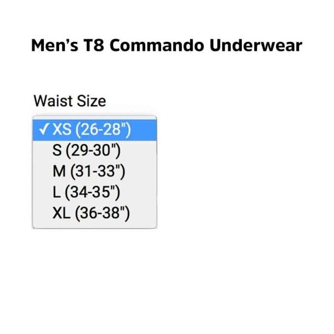 T8 Mens Commandos Underwear