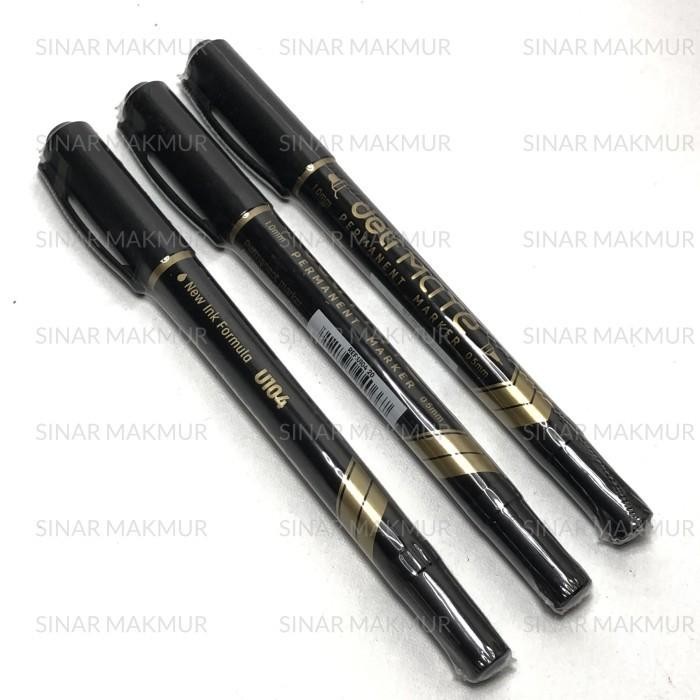 

Permanent Marker/Spidol Permanen Dual Tip Hitam Deli Eu10420 (Lsn)