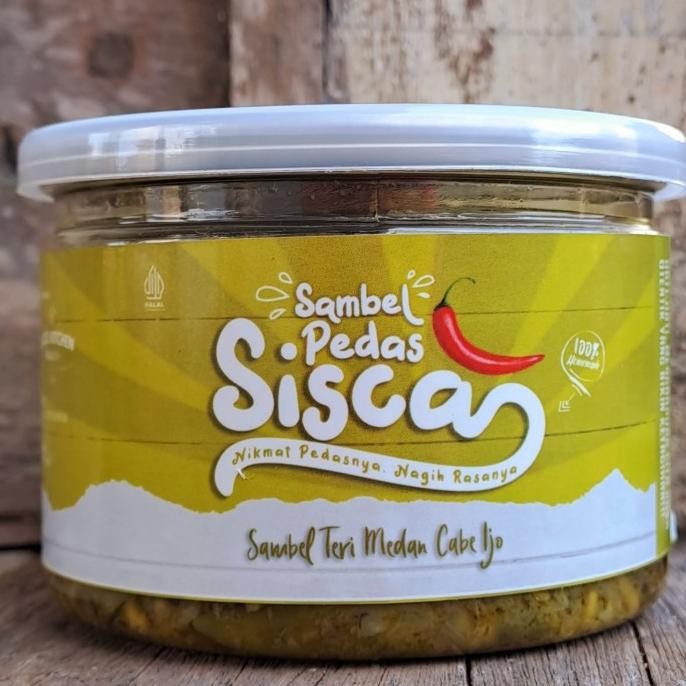 

siap kirim] Sambel Teri Medan Cabe Ijo