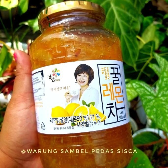 

Ready oke] Honey Lemon Tea KKOH SHAEM 1KG/TEH MADU LEMON