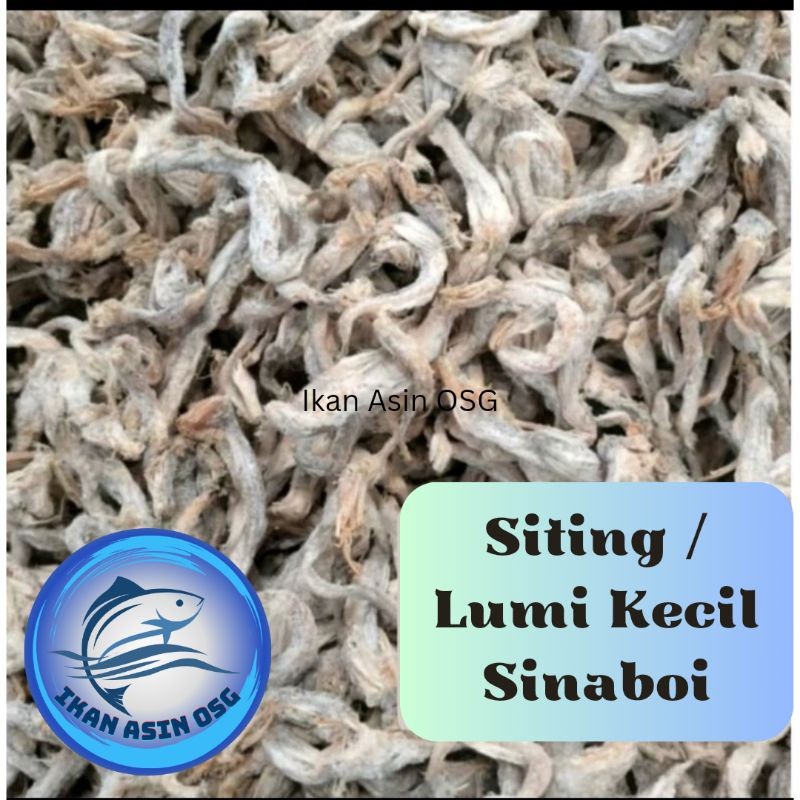 

Ikan asin Siting / Lumi kecil Sinaboi (500 gram)
