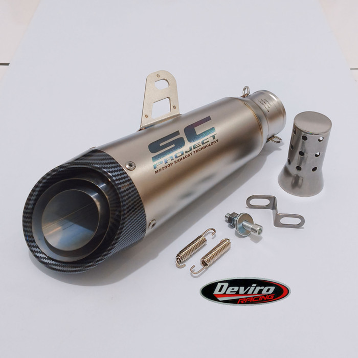 Special Price Knalpot Sc-Project S1 Import (Silencer Only)