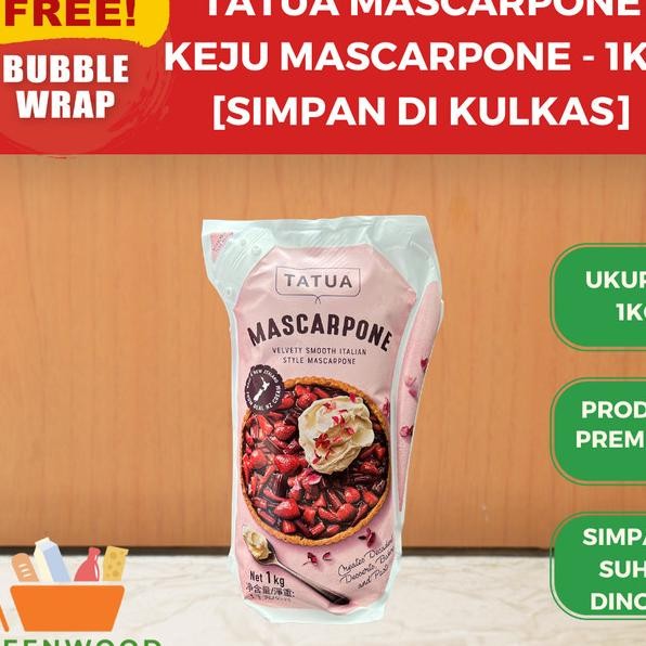 

Tatua Mascarpone / Keju Mascarpone - 1Kg Halal