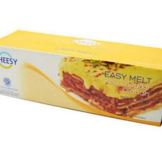 

Cheesy Keju Easy Melt Cheddar Cheese 500 Gram