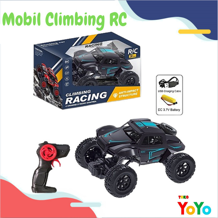 Terlaris Mainan Mobil Remote Control Batre Cas Besar Anak Remot Climbing Racing SALE