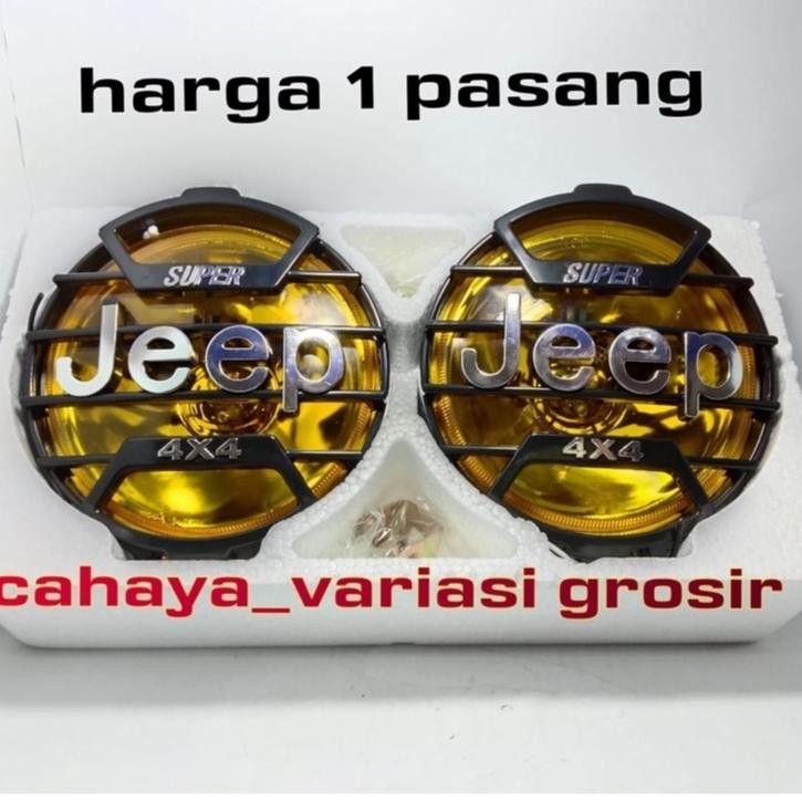 PROMO Lampu Jeep 4x4 / LAMPU UTAMA JEEP
