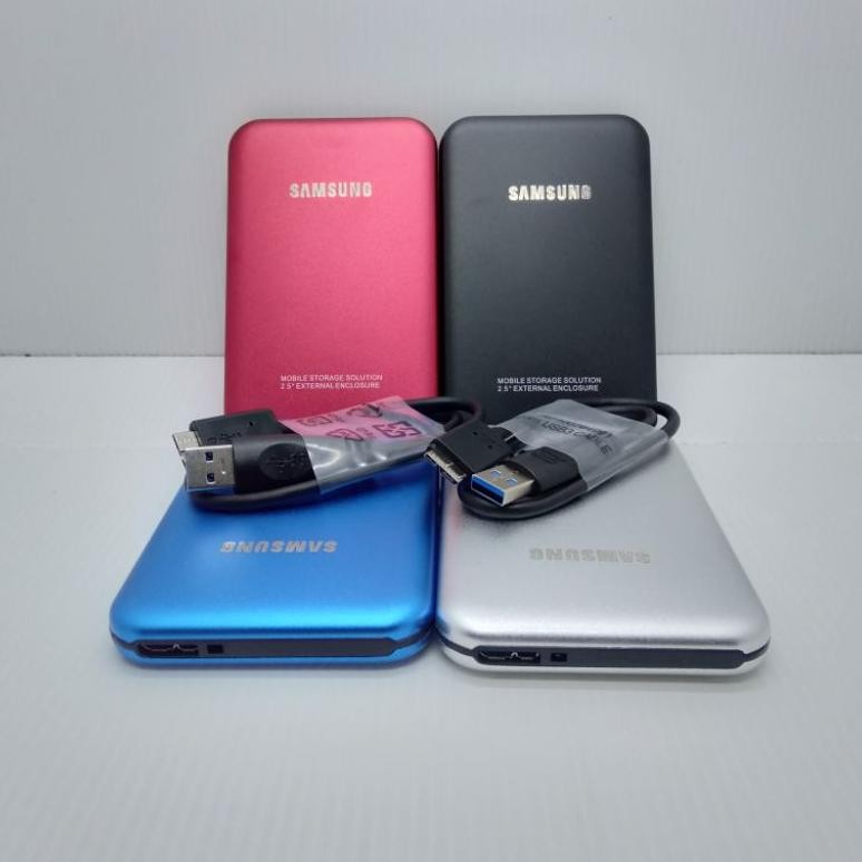 (POTONGAN HARGA) HARDISK EKSTERNAL SAMSUNG USB 3.0 BARU - HDD 250GB 320GB 500GB 1TB BARU