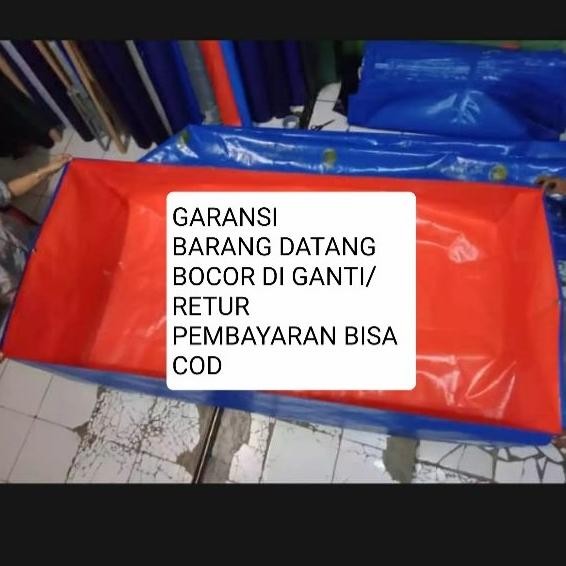 Hot Promo Terpal Kolam 100X50X50 A5 Terpal Kolam Ikan 100X50 T50 Gf-5