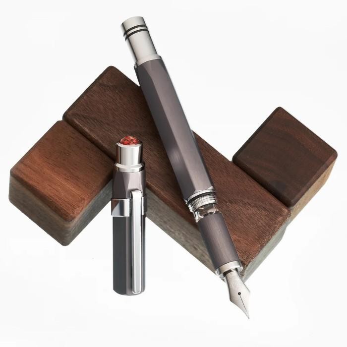 

TWSBI Precision Gunmetal Fountain Pen Original