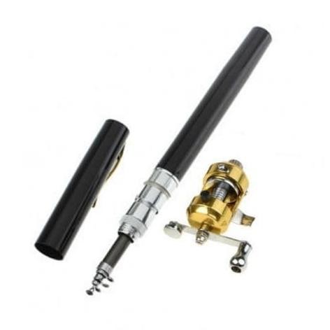 Gila Promo Joran Pancing Pena Fish Pen Mini Portable Extreme Rod Length 1 M 2Er-54